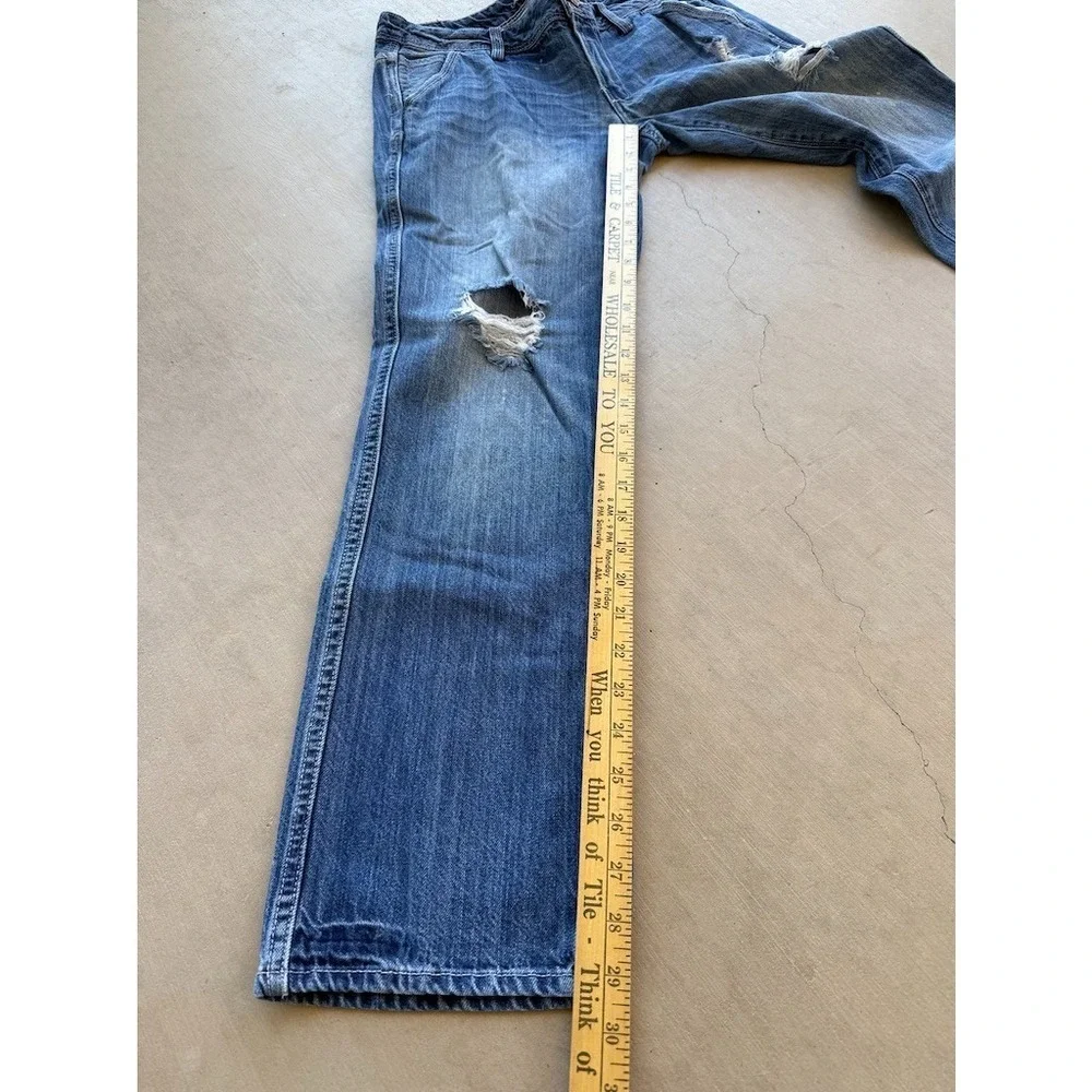 American Eagle Boy Fit Jeans Size 8 Reg Low Rise Bootcut Y2K Style